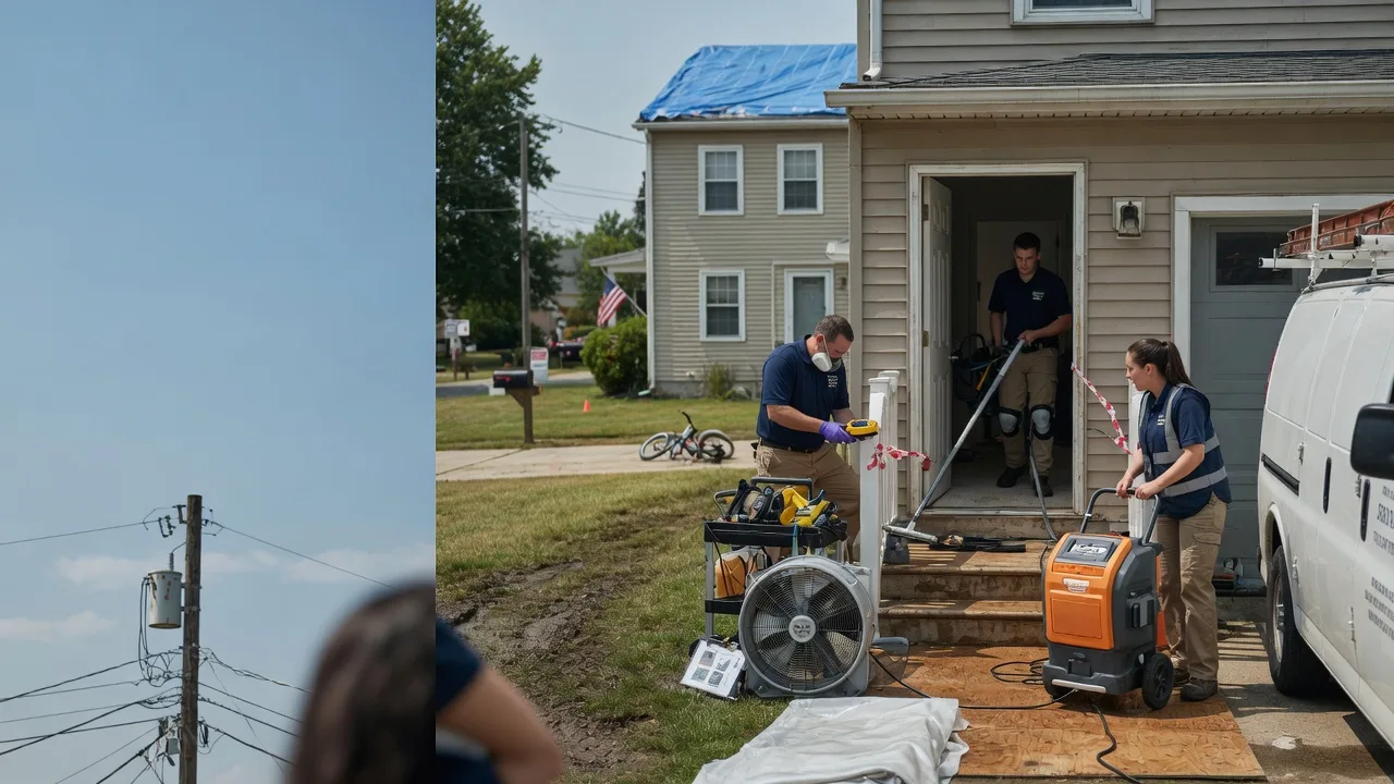 Water Damage Repair in Clarence, PA near me